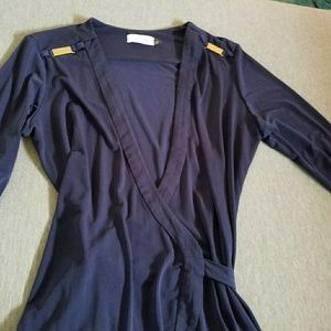 Calvin Klein wrap dress